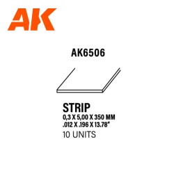 Strips 0.30 x 5.00 x 350mm