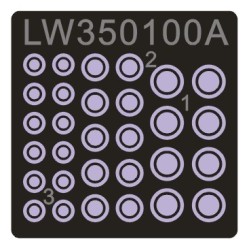 Vehicle dials and Placards Krupp Protze