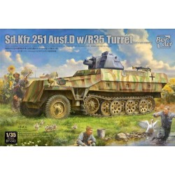 Sd.Kfz.251 Ausf.D With R35 Turret