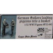 German sailors with pigeons