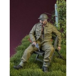 WWII British Soldier Wounded, 1940-45