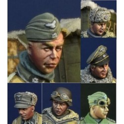 Waffen SS Head Set 1 (6 heads)
