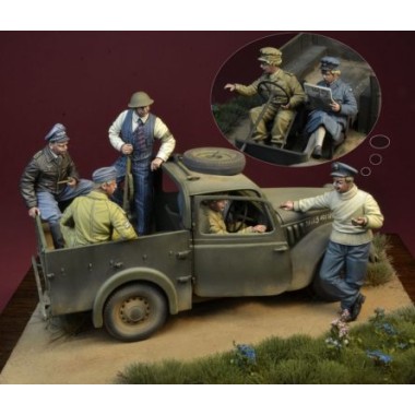 “I shot’em down” Battle of Britain 1940 6 figures set