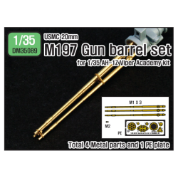 USMC M197 152mm Gun metal barrel set