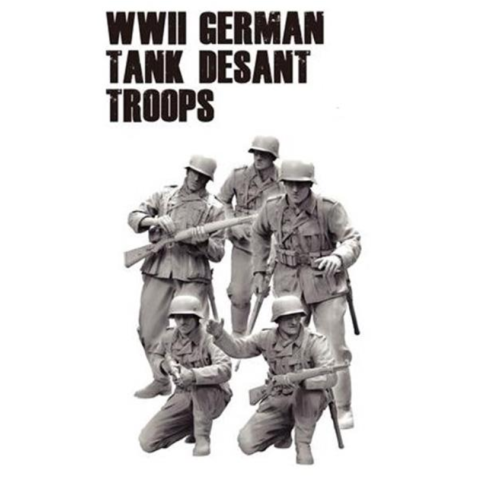WW2 German Tank Desant Troops