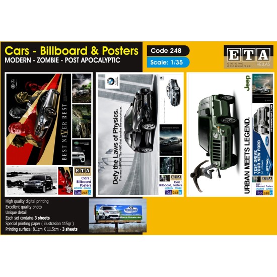 Cars Billboards and posters