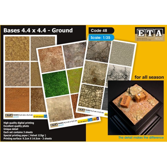 Bases 4.4x4.4 Ground 1.35