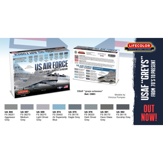 Modern USAF grey schemes