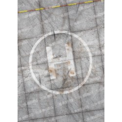 Modern helipad