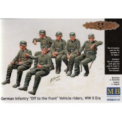 German infantry vehicle riders