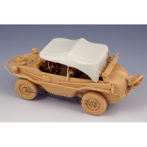 Canvas roof for Schwimmwagen