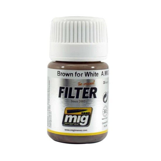 Brown For White Filter 