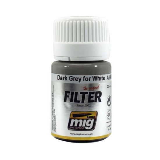 Dark Grey For White Filter