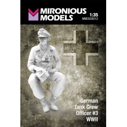 WWII German Tank crew officer #3