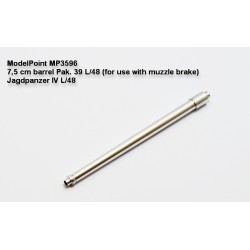 7,5 cm barrel Pak. 39 L/48. Jagdpanzer IV L/48 Dragon kit #9021