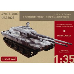 German Panzerkampfwagen E-100 Ausf. G mit 10.5cm Zwilling