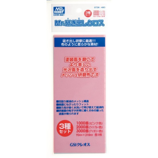 GUNZE GT36 MR. GRINDING CLOTH