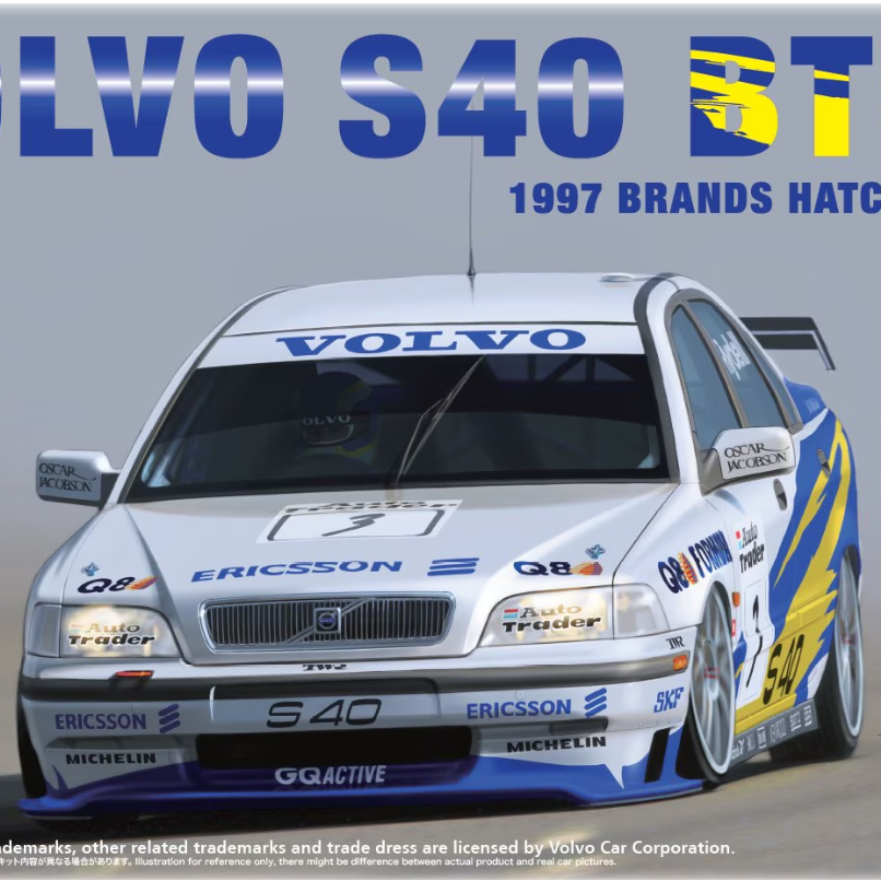 Model X Hatch Volvo S40 BTCC 1997 Brands Hatch Winner - PN24034