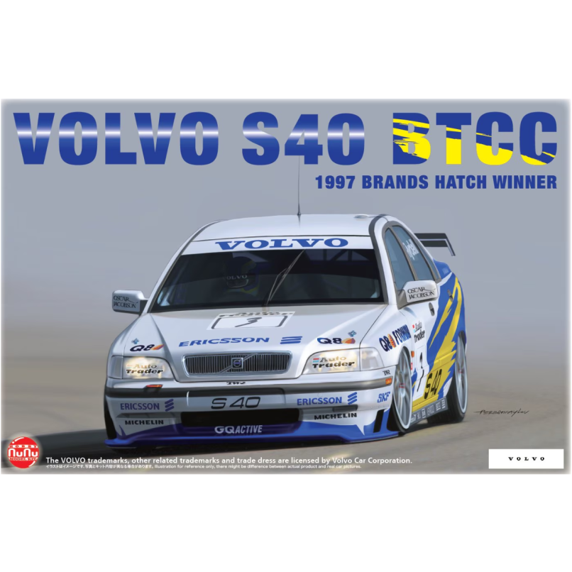 Model X Hatch Volvo S40 BTCC 1997 Brands Hatch Winner - PN24034