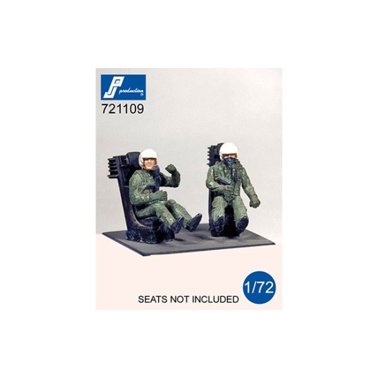 US pilots seated in a/c