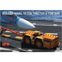 Russian Naval 10-ton Tractor and Tow Bar