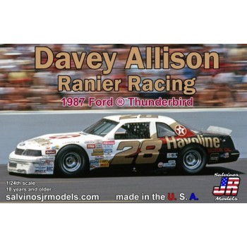 “Ranier Racing Davey Allison #28 1987 Ford T-bird