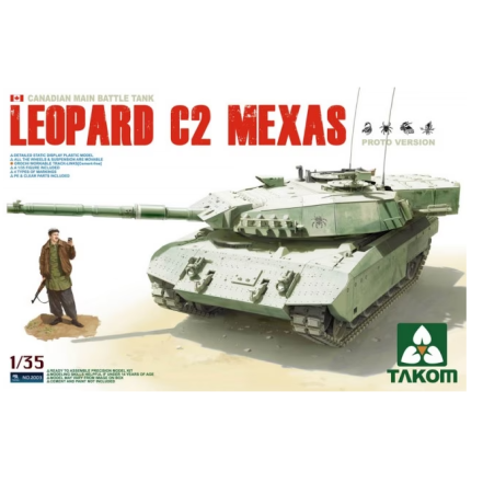 Canadian Main Battle Tank Leopard C2 MEXAS