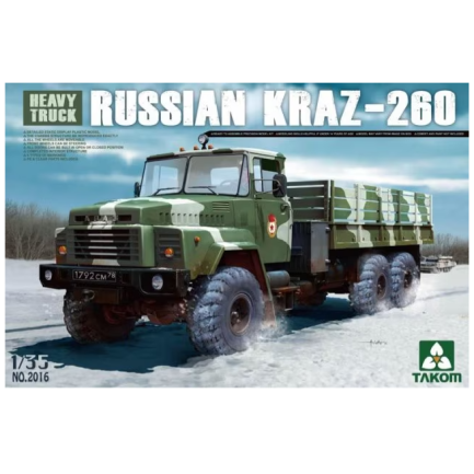 Heavy Truck Russian KRAZ-260