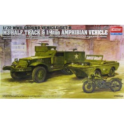 M3 Half Track & 1/4ton Amphibian Vehicle
