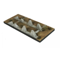 Höckerhindernis Typ 38, Left Side Diorama Set
