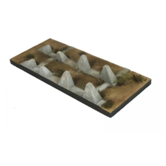 Höckerhindernis Typ 38, Left Side Diorama Set