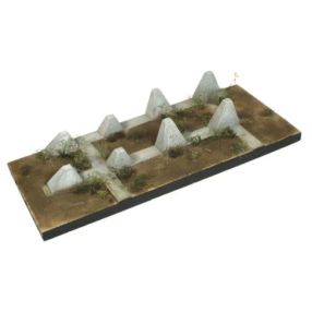 Höckerhindernis Typ 38, Right Side Diorama Set