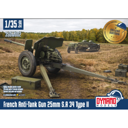 French Anti-Tank Gun 25mm S.A 34 Type II Standard