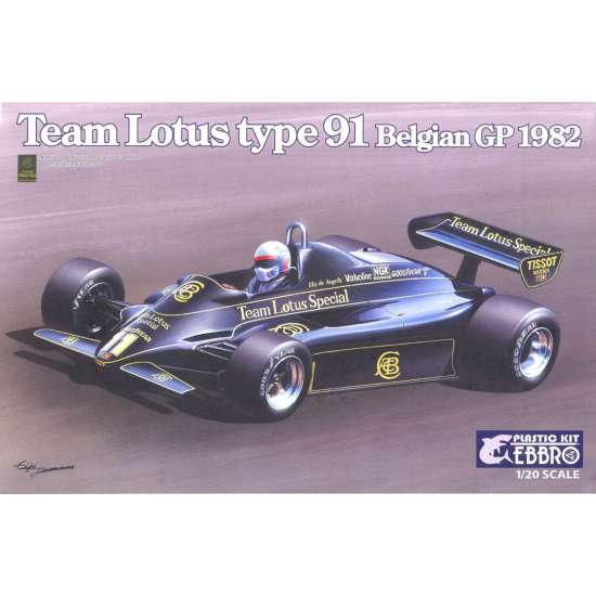 Lotus 91 Belgian GP 1982