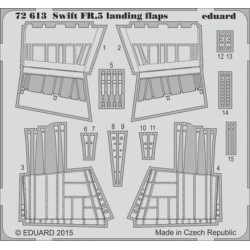 Swift Fr5 landing flaps