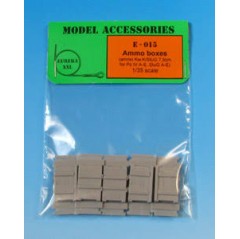 Wooden Ammo Boxes for 7.5cm KwK.37