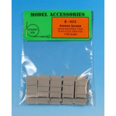 Wooden Ammo Boxes for 7.5cm KwK.37