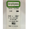 144 - .040" X .080" OPAQUE WHITE POLYSTYRENE STRIP