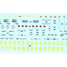 Stencils for B-25C/D/J Mitchell