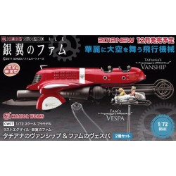 Last Exile Tatiana's Vanship & Fam's Vespa