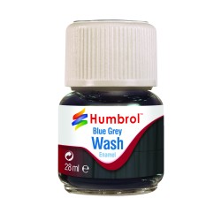 enamel wash blue grey