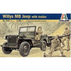Willys MB with trailer