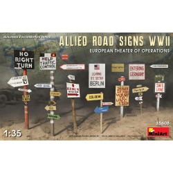 Allies road signs WWII Europe
