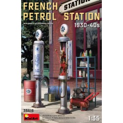 French petrol station