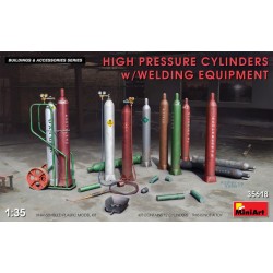 High pressure cylinder welding