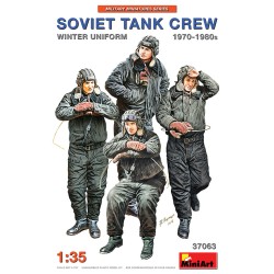 Soviet Tank crew winter 70-80