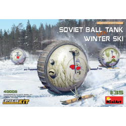 Soviet ball tank with ski