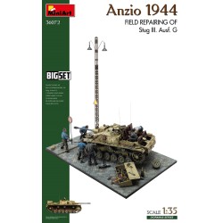  Anzio 1944 Field Repairing of Stug III. Ausf. G.