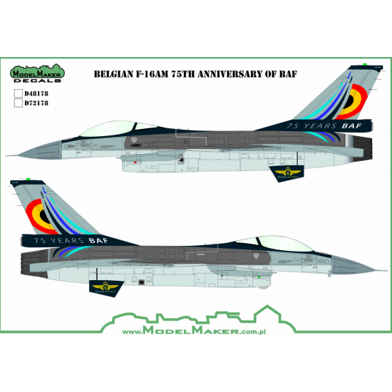 Belgian F-16 75TH Anniversary