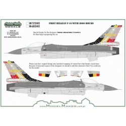First Belgian F-16 With 8000 Hours
